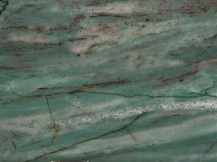 Botanic Green Quartzite Kitchen