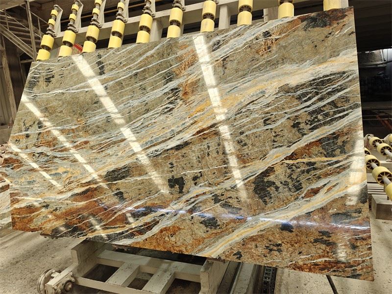 blue jeans marble tile