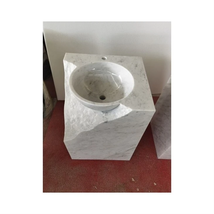 Hotel Marble Pedestal Sink