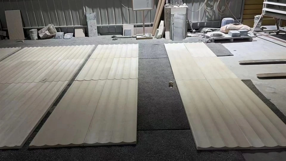 Portugal Limestone 3D Wall