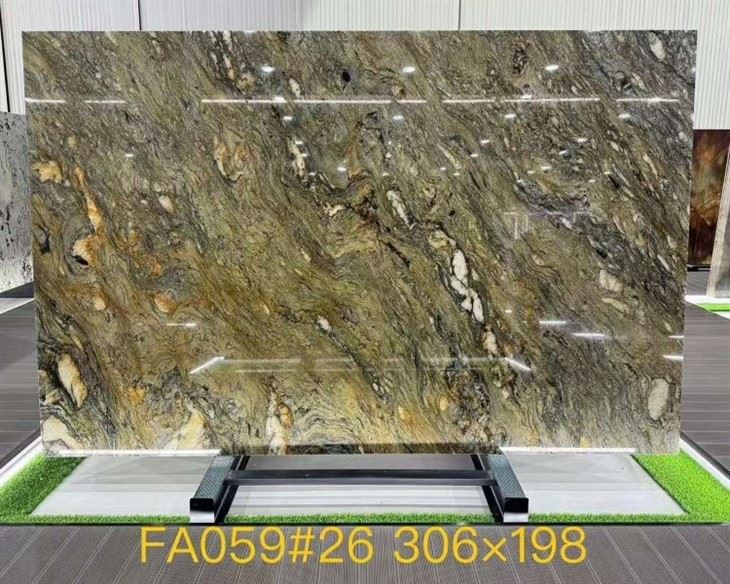 Silk Road Fusion Blue Quartzite Dining Table